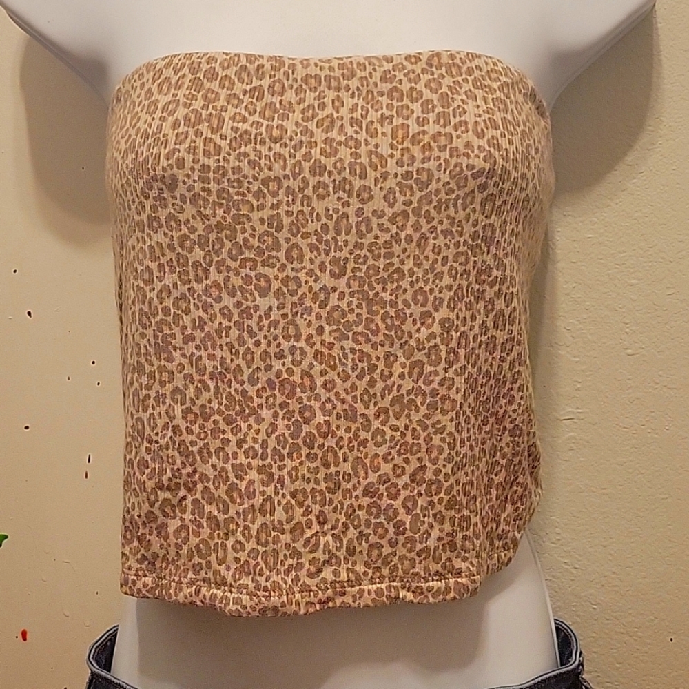 AMERICAN EAGLE CROPPED TUBE TOP